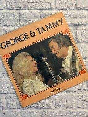 George & Tammy by George Jones and Tammy Wynette 1977 vinyl record